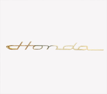 product_thumbnail_Honda 3D Wording (Gold)